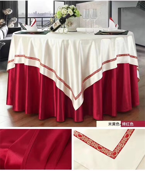 餐飲布草搭在搭配上有哪些規(guī)則？